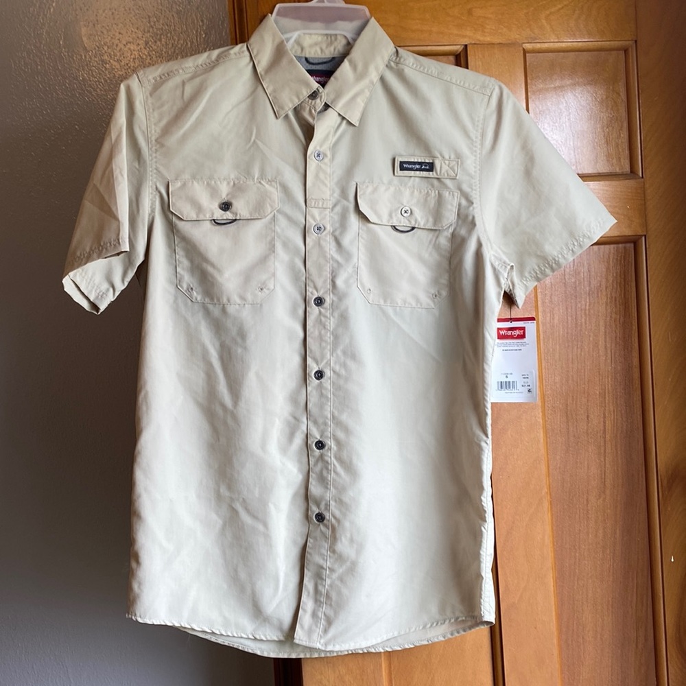 NWT Wrangler Men’s Outdoor Fishing Shirt